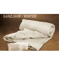 Bettdecke "Leinen Winter Ganzjahr", Baumwolle, kbA