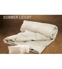 Bettdecke "Leinen Sommer leicht", Baumwolle, kbA 