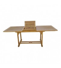  Teak-Tisch "Classic", 120 -180 x 90 x 75 cm, ausziehbar