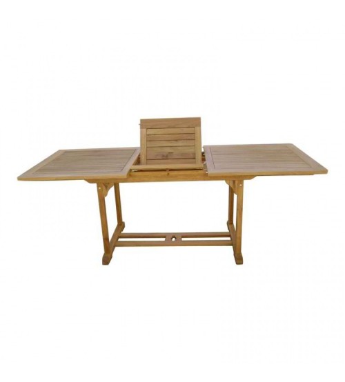 Teakholz-Tisch "Classic", L 180/240 cm, B 100 cm, H 74 cm, ausziehbar